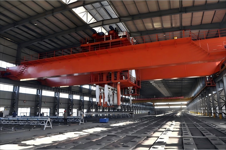 Anode carbon baking overhead crane Anode carbon baking overhead crane
